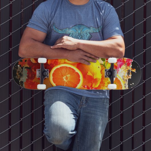 Sinaasappels Persoonlijk Skateboard (Buiten 3)
