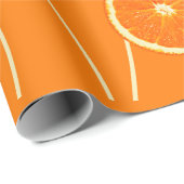 Sinaasappels plakjes Celebration Wrapping Paper Cadeaupapier (Rol Hoek)