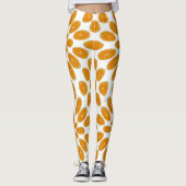 Sinaasappels plakjes leggings (Voorkant)