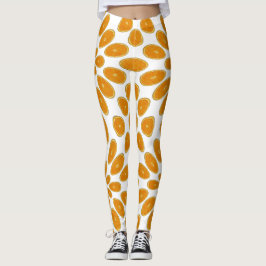Sinaasappels plakjes leggings