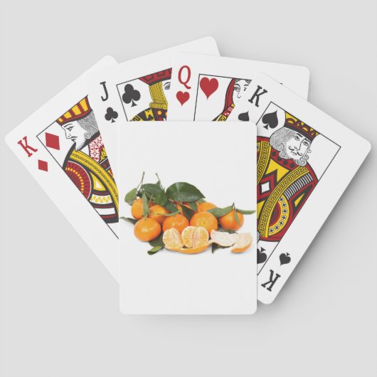 Sinaasappels Pokerkaarten (Achterkant)