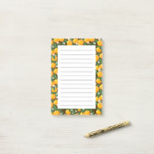 Sinaasappels Post-it® Notes (Op bureau)