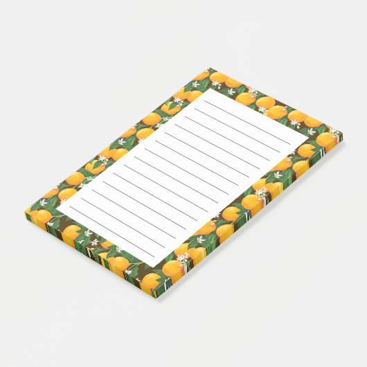 Sinaasappels Post-it® Notes (Schuin)