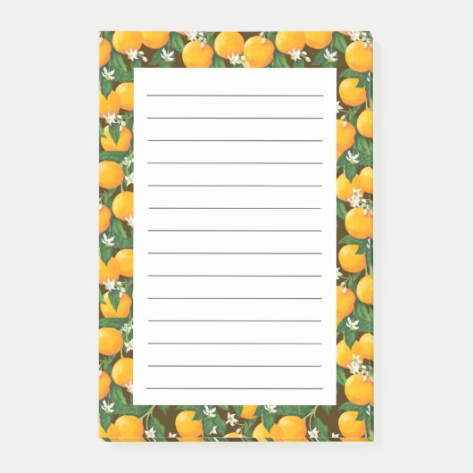Sinaasappels Post-it® Notes (Voorkant)