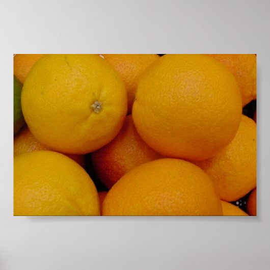 sinaasappels poster (Voorkant)