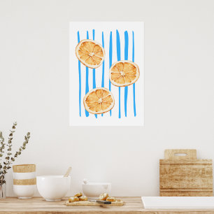 Sinaasappels Poster