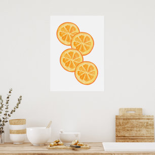 Sinaasappels Poster