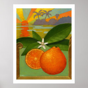 Sinaasappels Poster