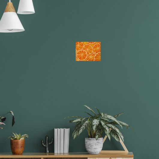 Sinaasappels Poster (Woonkamer 1)