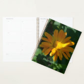 Sinaasappels potje goudsbloem gepersonaliseerd planner (Display)
