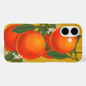 Sinaasappels Retro Fruitkrat Art Case-Mate iPhone Case (Achterkant (horizontaal))