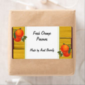 Sinaasappels Robuust Etiket voor aangepaste conse (Insitu)