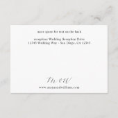 Sinaasappels Rustic Vakantie Details Informatiekaartje (Achterkant)