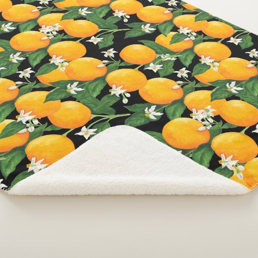 Sinaasappels Sherpa Deken (3/4)