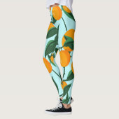 Sinaasappels takken, citrus  print. leggings (Links)