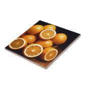 Sinaasappels Tegeltje (Zijkant)