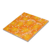 sinaasappels tegeltje (Zijkant)