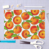 Sinaasappels Tissuepapier (Craft)