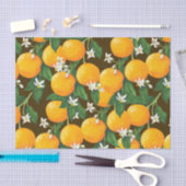 Sinaasappels Tissuepapier (Craft)