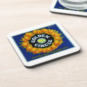 Sinaasappels van de Gouden Cirkel Bier Onderzetter (Linkerzijde)