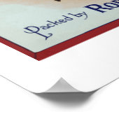 Sinaasappels van delta-merken poster (Hoek)