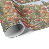 Sinaasappels van het type FLORIDA Cadeaupapier (Rol Hoek)