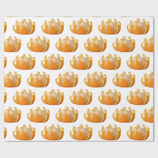 Sinaasappels Verpakkingspapier Cadeaupapier (Vlak)