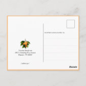 Sinaasappels Verzendkaart annuleren Briefkaart (Achterkant)