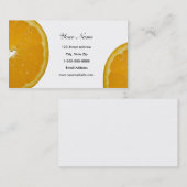 Sinaasappels Visitekaartjes (Voorkant / Achterkant)