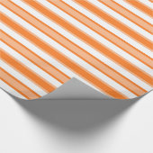 Sinaasappels voor de achterkant en de voorzijde cadeaupapier (Hoek)