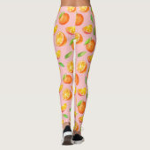 Sinaasappels voor Waterverf van de vruchtbaarheid Leggings (Achterkant)