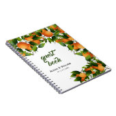 Sinaasappels Vruchten | Weddenschap Notitieboek (Rechterzijde)