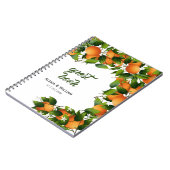 Sinaasappels Vruchten | Weddenschap Notitieboek (Linkerzijde)