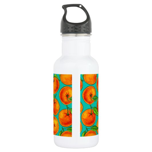 Sinaasappels Waterfles (Achterkant)