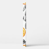 Sinaasappels: Waterverf zomerpatroon Case-Mate iPhone Case (Achterkant / Rechts)