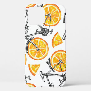 Sinaasappels: Waterverf zomerpatroon Case-Mate iPhone Case