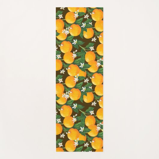 Sinaasappels Yogamat (Voorkant)