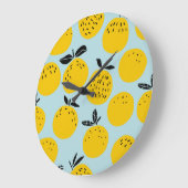 Sinaasappels Zomer: Vruchtbare  Patroon Grote Klok (Hoek)