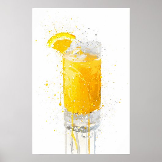 Sinaasappelsap Poster (Voorkant)