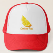 Sinaasappelschijf Trucker Pet (Voorkant)