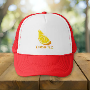 Sinaasappelschijf Trucker Pet