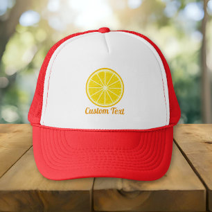 Sinaasappelschijf Trucker Pet