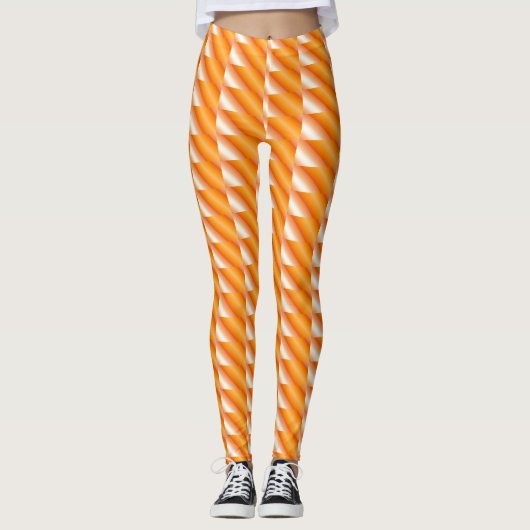 Sinaasappelschijfjes Leggings (Voorkant)
