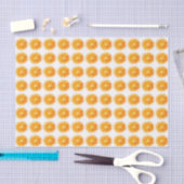 Sinaasappelschijfjes Patroon Tissuepapier (Craft)