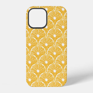Sinaasappelschijfjes, tropisch fruit patroonontwer iPhone 12 hoesje