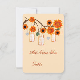 Sinaasbloemen Mason Potten Tafel Plaatskaart