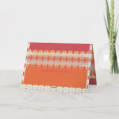 Sinaasbloesem ontwerp kaart (Achterkant)