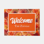 Sinaasbloesem Persoonlijke Hal Ingangs Welkom Deurmat (Voorkant)