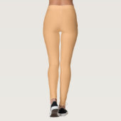 Sinaasgele Oranje Cartoon Pompoenen Leggings (Achterkant)