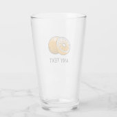 Sinaasglazen Glas (Achterkant)